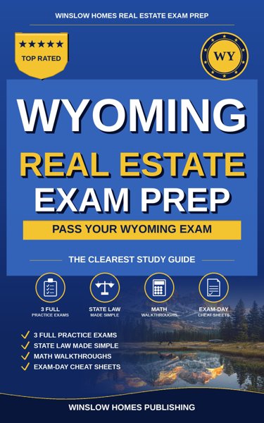 Wyoming Real Estate Exam Prep cover