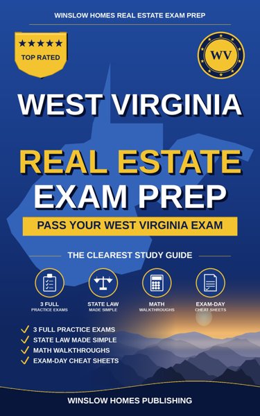 West Virginia Real Estate Exam Prep cover