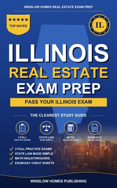 Illinois Real Estate Exam Prep book cover