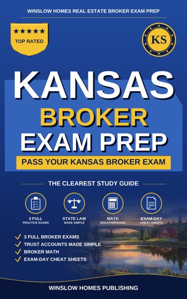 Kansas Real Estate Broker Exam Prep cover