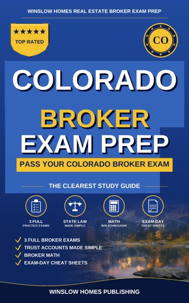 Colorado Real Estate Broker Exam Prep cover