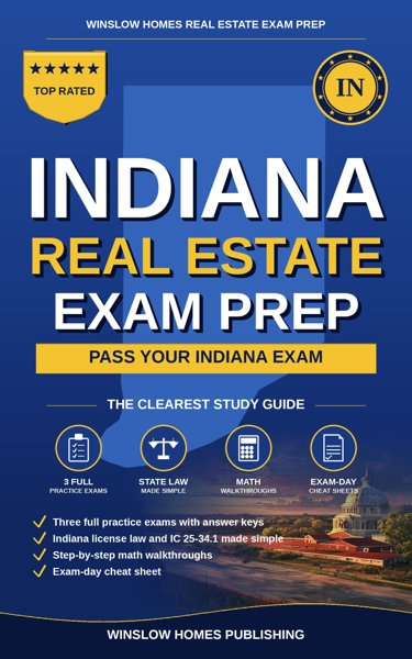 Indiana Real Estate Exam Prep cover
