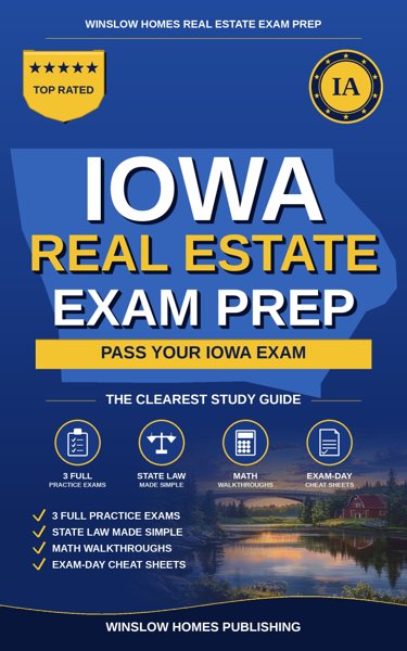 Iowa Real Estate Exam Prep cover