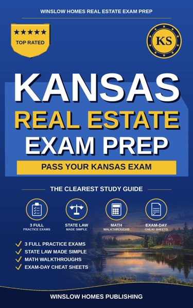 Kansas Real Estate Exam Prep cover