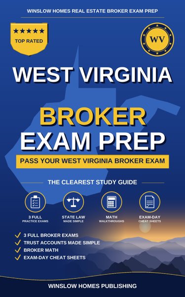 West Virginia Real Estate Broker Exam Prep cover