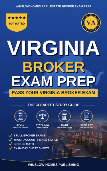 Virginia Real Estate Broker Exam Prep cover