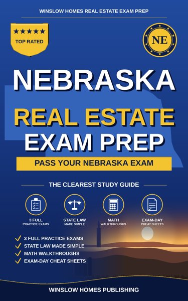 Nebraska Real Estate Exam Prep cover