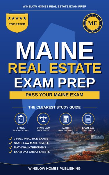 Maine Real Estate Exam Prep cover