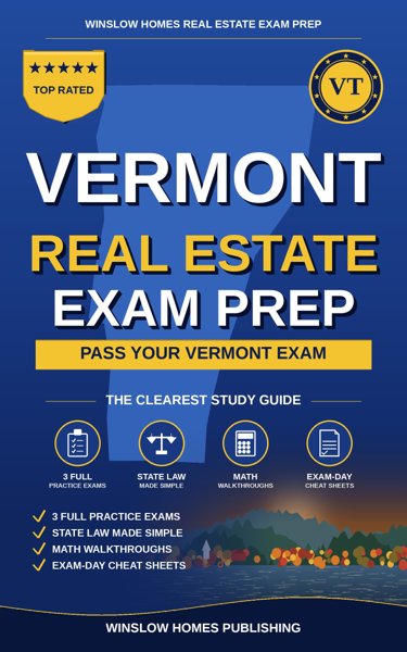 Vermont Real Estate Exam Prep cover