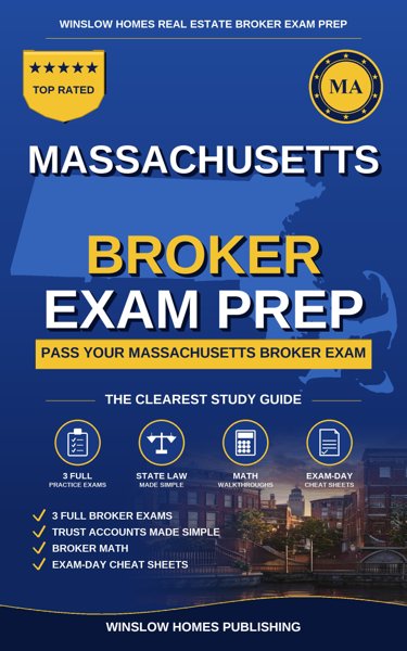Massachusetts Real Estate Broker Exam Prep cover