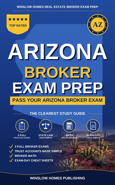 Arizona Real Estate Broker Exam Prep cover