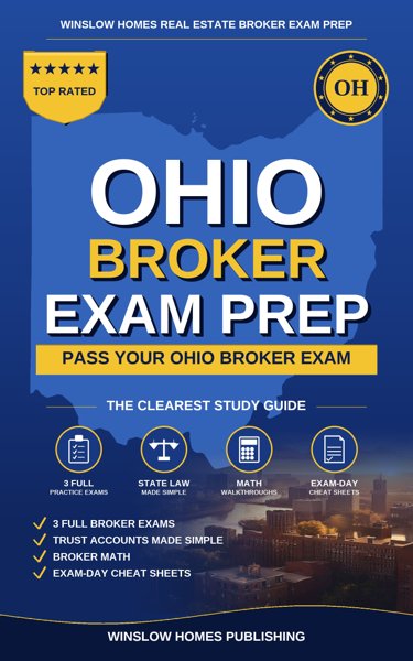 Ohio Real Estate Broker Exam Prep cover