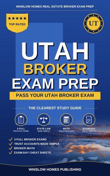 Utah Real Estate Broker Exam Prep cover