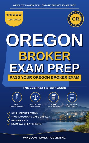 Oregon Real Estate Broker Exam cover
