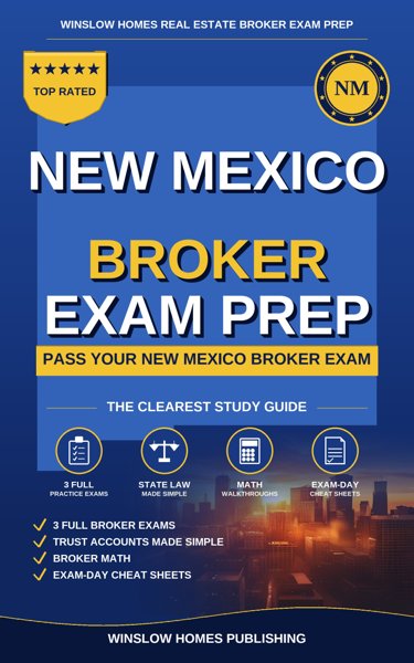 New Mexico Real Estate Broker Exam Prep cover