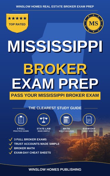 Mississippi Real Estate Broker Exam Prep cover