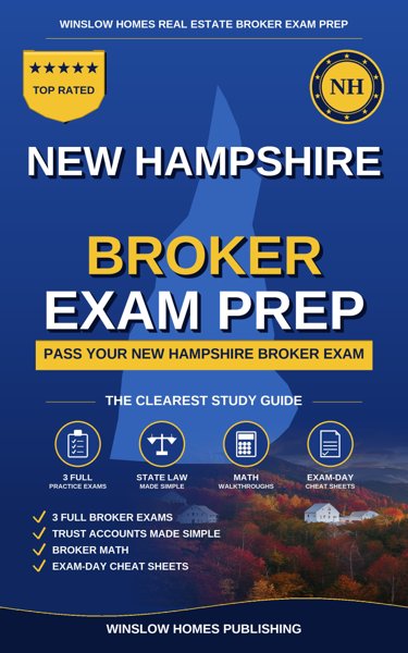 New Hampshire Real Estate Broker Exam Prep cover