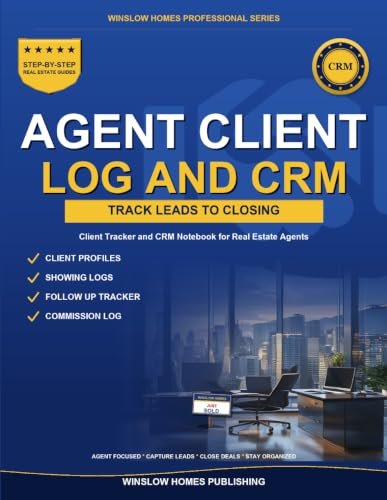 Real Estate Agent Client Log cover
