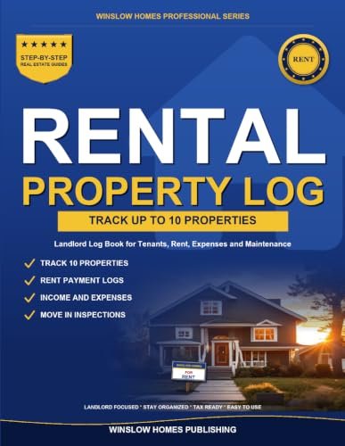 Rental Property Record Book cover