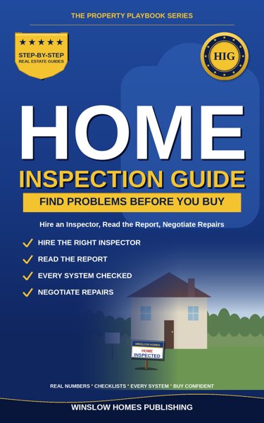 Home Inspection Guide for Buyers book cover