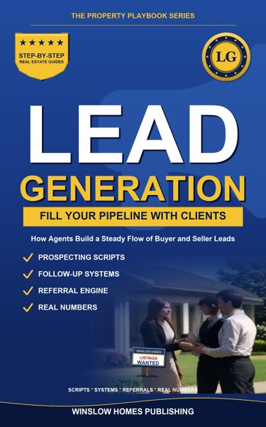 Real Estate Agent Lead Generation book cover