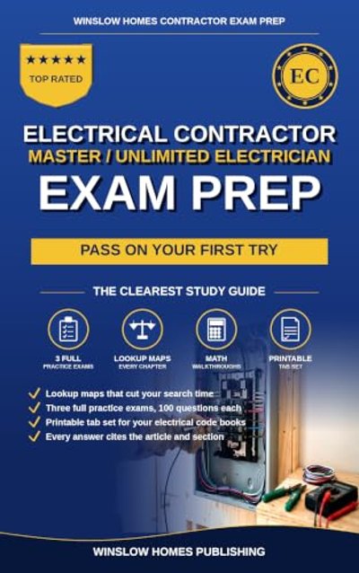 Electrical Contractor (Master / Unlimited Electrician) Exam Prep cover