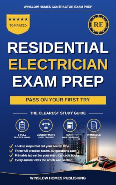 Standard Residential Electrician Exam Prep cover