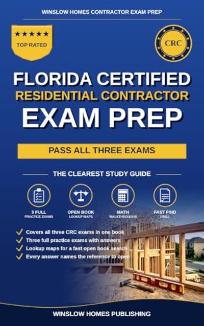 Florida Certified Residential Contractor Exam Prep cover