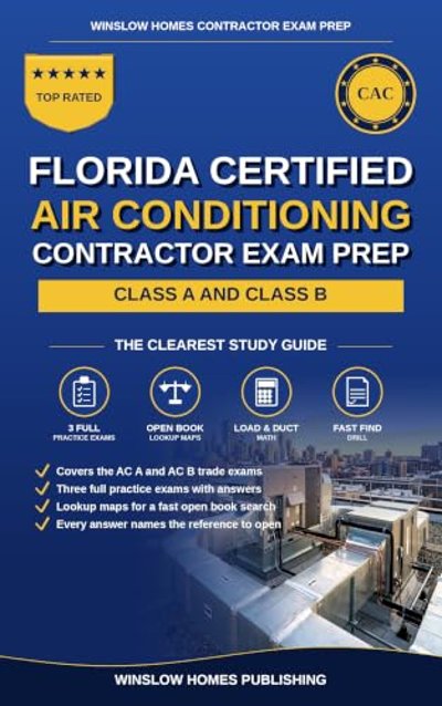 Florida Certified Air Conditioning Contractor Exam Prep cover