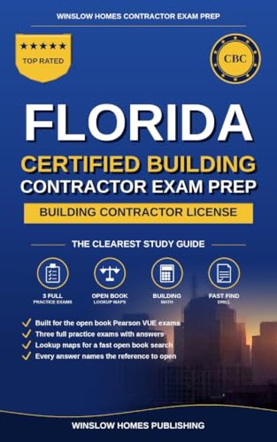 Florida Certified Building Contractor Exam Prep cover