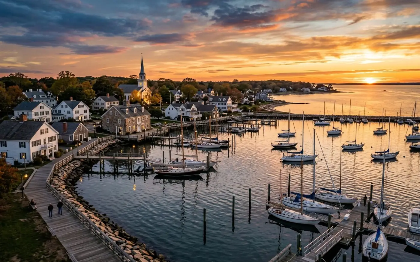 Connecticut neighborhood with homes for first-time buyers